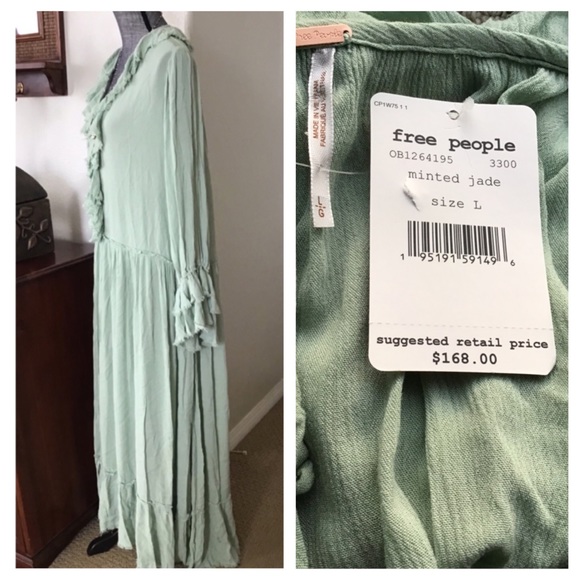 NWT Free People Sweet Darlin Maxi Dress - Picture 5 of 9